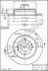 NISSA 43206N9501 Brake Disc